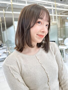 コア 表参道(COA) ボブ／レイヤーカット／グレージュカラー／表参道