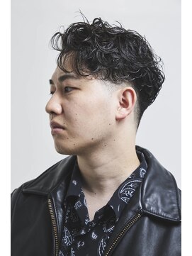 ザ フェイダーズ(The Faderz) メンズパーマミドルフェード高円寺バーバーニュアンスパーマ