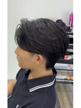 アフューズバイストゥー(Vfuse by StueW) ニュアンスパーマ×センターパート