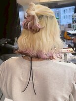 ペレ 梅田(PELE) ミディアムヘア/暗めカラー/グラン マッシュ/梅田