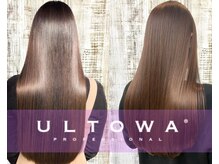 業界注目度No.1★一度味わうと虜になる、感動のツヤと柔らかさを実現したULTOWAウルトワトリートメント！