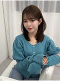 くびれレイヤー/顔まわりカット/レイヤーカット/小顔ヘア