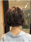 ボブパーマ/ウェーブパーマ/緩めパーマ/ニュアンスパーマ