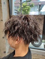 ライズ 綾瀬店(RISE)&nbsp;大きめウェーブ感の刈り上げツイストスパイラルパーマ！！