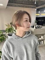 フラッグ ヘアー 天神西通り店(Flag HAIR) ハイトーン ハンサムショート