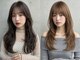 ユニバイリサ 天神大名店(uni by risa)の写真/顔周りレイヤーで結んでも可愛いヘアに♪ヘアセット/アレンジも提案してくれる美容室◎cut+color+tr￥6980
