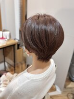 ノエル(noele)&nbsp;ピンクベージュ×ショート