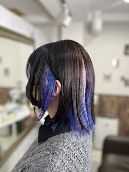 リトル(Re:tle)の写真/【豊中駅前徒歩1分】理美容併設◎インナーカラー/ハイライト/外国人風カラーetc…ワンランク上のお洒落を♪
