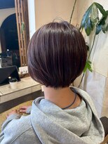 ヘアリゾート粋 ティガ 池袋店(tiga)&nbsp;ショート/レイヤーカット/透明感ブラウン
