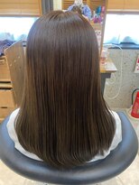 ヘアリゾート粋 トゥジュ 池袋東口店(tujuh)&nbsp;丸みロング/ショコラブラウン/艶髪