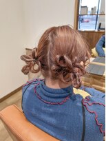 トップヘアー 池の内店(TOP HAIR)&nbsp;ツインのヘアアレンジ
