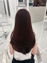 コア プラス 立川(COA PLUS) 透明感カラー髪質改善ダブルカラー韓国レイヤーカット前髪顔周り