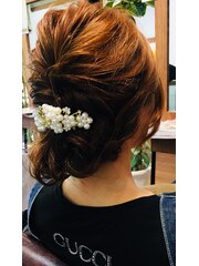 かんたんヘアアレンジ(^.^)