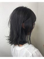 ルシア 東三国店(hair and make lucia)&nbsp;ボブ×ダークラベンダー