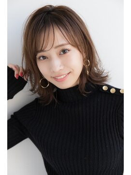 ラフ フロム ガーデン(Laf from GARDEN) 加藤貴大30代40代が-５歳に大人小顔ひし形艶感レイヤースタイル