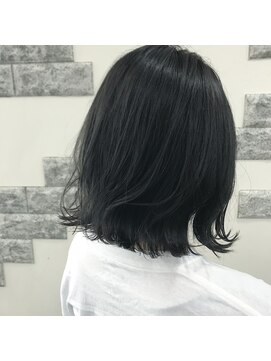 デザイアー 下高井戸店(desire) 切りっぱなしボブ×ブルージュ