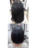 【ロングからボブに】