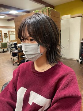 バランス(balance) 大人ロングボブ