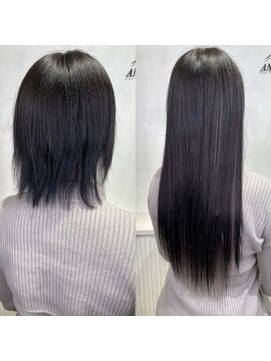 アンク クロス 池袋北口店(ANKHCROSS) 《アンククロスYUKI》ロアシールエクステ90枚 アッシュグレー