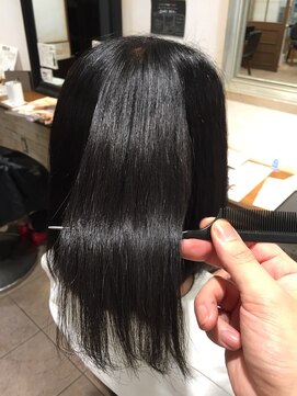 ネオリーブカップ 町田店(Neolive capu) ツヤ　黒髪　髪質改善　Neolive capu町田店