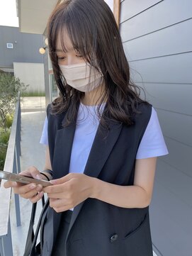 エムサロン 元総社(emusalon) 《Yachida》ロブヘア×こっくりベージュ