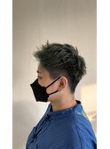 メンズスタイル  エメラルドカラー(^^)