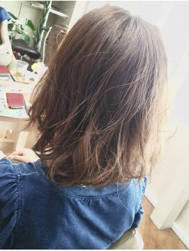 ヘアー カフェ コトノハ(hair cafe kotonoha) 【コトノハ】大人かわいい ハイライトナチュラルグラデーション