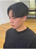 【20・30代から人気】センターパート×パーマ×ツーブロック