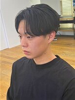 エクシア 西梅田店(EXCIA)&nbsp;【20・30代から人気】センターパート×パーマ×ツーブロック