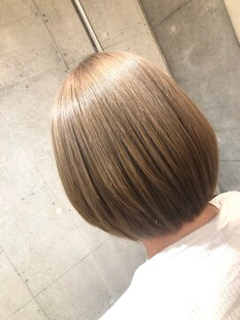 エヌアンドエー 草加店(N&A) 大人ショート×髪質ケア#5 丸みボブ/サラ艶ストレート