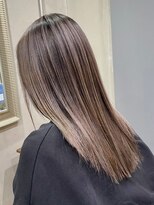 ロナバイソル(lona by SoL)&nbsp;美髪ストレートカット/ブラウン