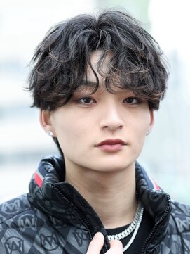 リップス 仙台annex(LIPPS) ニュアンスパーマスパイラルパーマ韓国センターパートウルフ