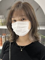 スティロ(stylo) ハイライトカラーグレージュベージュケアブリーチダブルカラー