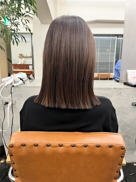 ガーランドギンザ(Garland Ginza) 髪質改善カラーグレージュカラー切りっぱなし