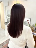 *艶髪*質感再整カラーで大人可愛い艶々ピンクカラー