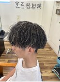 波巻きスパイラルパーマ[津田沼駅/Men's/メンズカット/パーマ]