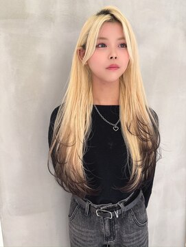 ロンド ジュルード 名古屋(Lond jeloud) 成人式はダブルカラー、インナーカラー♪