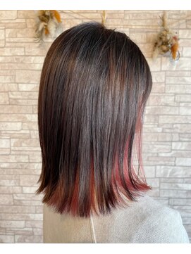 クマプラス(KUMA+) 大人可愛いインナーカラー