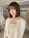 ローブ アオヤマ(LOAVE AOYAMA)の写真/ツヤ髪酸性ストレートでダメージレスに、ナチュラルな質感を実現！縮毛矯正とは思えない柔らかな手触り☆