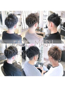 ヘアー アトリエ エゴン(hair atelier EGON) フェードマッシュで魅力アップ☆