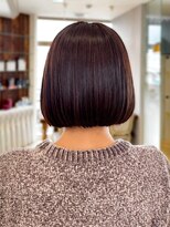 ユーシャンボール(U-CHAMBORD)&nbsp;【髪質改善】うる艶ボブ【寝屋川/髪質改善/白髪ぼかし】