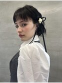 ボブ/ヘアアレンジ/ボブ風