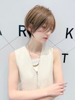 ハルキミナト ジャパン ヨコハマ(HARUKI MINATO japan YOKOHAMA)&nbsp;キッズカット/縮毛矯正/学割U24/ブルーカラー/くすみベージュ