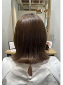 切りっぱなしボブ