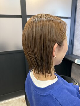 ピント 柏の葉キャンパス(Pint) ラテベージュ×切りっぱなしボブ