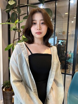 ロンド ブランシュ 錦糸町北口(Lond blanche) ★ 似合わせカット韓国 メルティカラーフェミニンロング