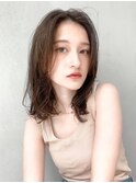 【GEEKS渋谷】ブラウンカラー/柔らかベージュ/ゆるふわ巻き/小顔