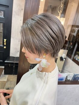 エオバイオー(EOW by oOo)の写真/【倉敷/羽島】個性的,可愛い,綺麗もお任せください◎あなただけに似合うショートヘアをご提案!