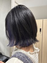 インナーパープル × ブリーチカラー (村田)