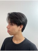 ダウンパーマ　ニュアンスパーマ　センターパート